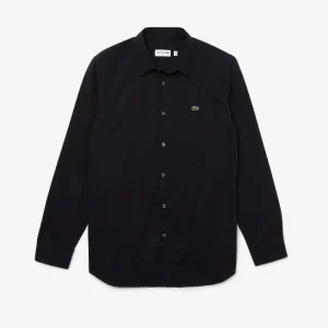 Laco slim fit oxford black shirt